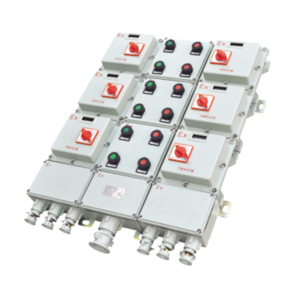 BXQ系列防爆動(dòng)力配電箱(電磁起動(dòng))特點(diǎn)：
<br>1、壓鑄鋁合金或鋼板焊接外殼，表面噴塑。
<br>2、適用于控制多臺(tái)電動(dòng)機(jī)，還可為照明或儀表配出電源。…